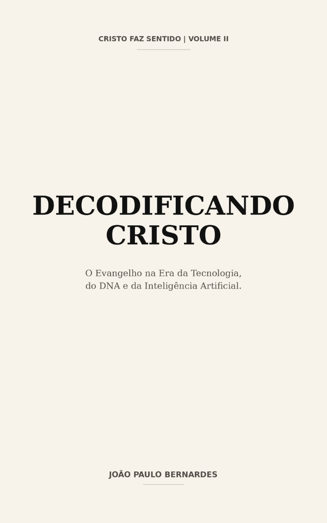 Capa do Volume II — Decodificando Cristo